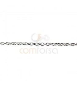 Corrente elo cadeado 1.7 x1.5 mm (gramos)