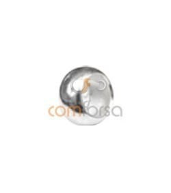 Entremeio meia cana 3.6 mm prata 925