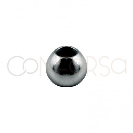 Sfera liscia 2 mm (0.9) argento rodiato