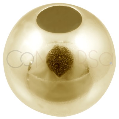 Sfera 8 mm (Ø 3mm) argento 925