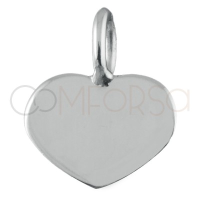 Ciondolo cuore 7x5 mm in argento 925