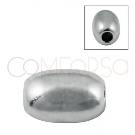 Olivina 3mm (int 1.3mm) argento 925