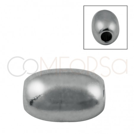 Olivina 3mm (int 1.3mm) argento 925