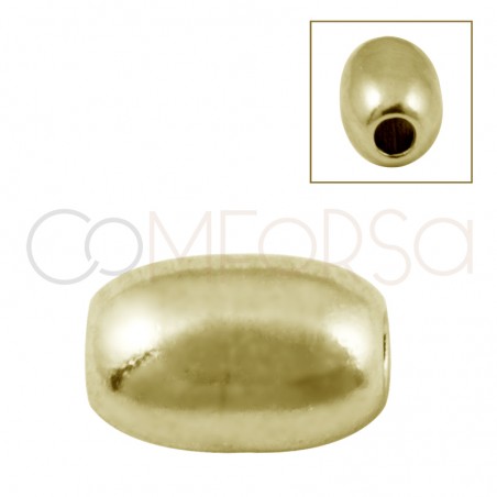 Olivina 3mm (int 1.3mm) argento 925