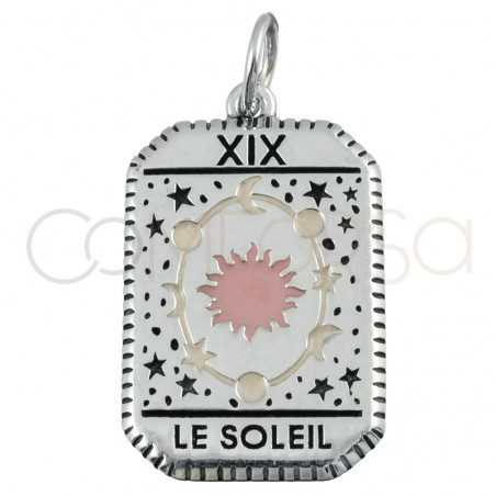 Ciondolo Tarocchi Le Soleil 14x20mm argento 925