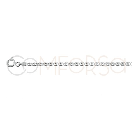 Cavigliera occhio 21+4cm argento placcato oro