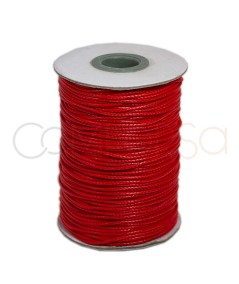 Laccio cerato rosso 1,2 mm