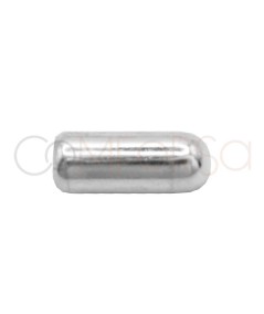 Chiusura spilla argento 4 x 10 mm 925