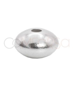 Inframezzo disco tondiggiato 3 mm (1mm) argento 925