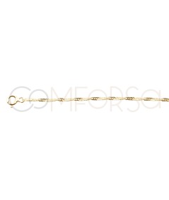 Bracciale Singapore 2.2mm 15cm + 3cm Argento 925