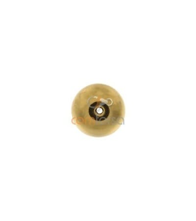 Bola lisa 8 mm ouro 750 ml