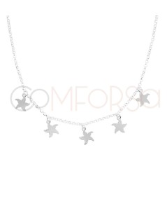 Girocollo con stelle marine Argento 925