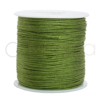 Nylon intrecciato verde 0.8mm