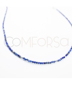 Girocollo con pietre Blu in Argento 925