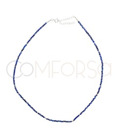 Girocollo con pietre Blu in Argento 925