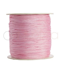 Nylon trenzado rosa claro 1mm