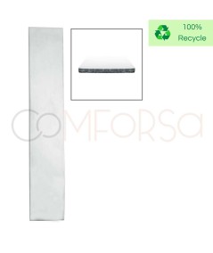 Lamina di argento 925 30x150mm spessore 0.7 argento 925