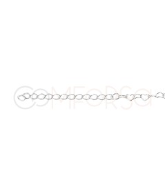 Bracciale cuori 16 + 4cm Argento 925