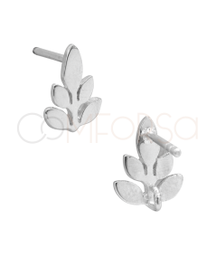 Orecchini ramo con anello 8 x 10mm Argento 925