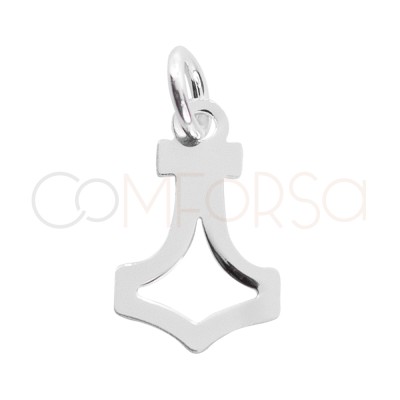 Colgante martillo de Thor plata 925