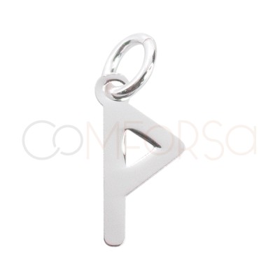 Colgante runa Wunjo 4.7 x 9.4mm plata 925