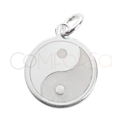 Colgante ying yang 12mm