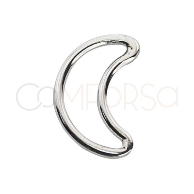 Anello distanziatore luna 8 x 12 mm Argento 925