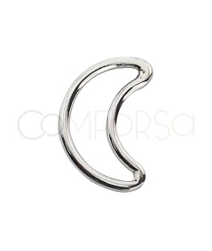 Anello distanziatore luna 8 x 12 mm Argento 925