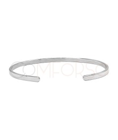 Bracciale piatto 60mm Argento 925