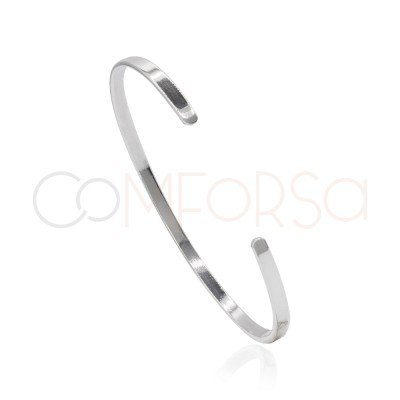 Bracciale piatto 60mm Argento 925