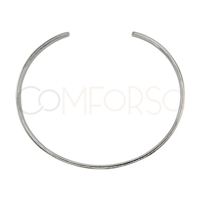 Bracciale piatto 60mm Argento 925