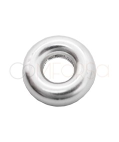 Donut 8mm con anello 2,7mm Argento 925