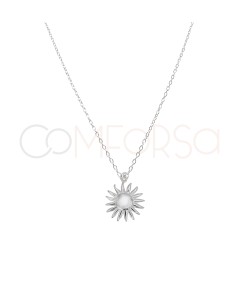 Collana sole argento 925