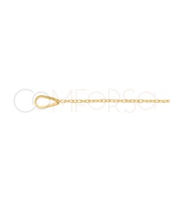 Collana Lauburu argento 925 placcato oro