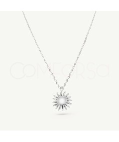 Collana sole argento 925