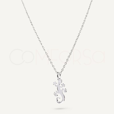 Collana salamandra argento 925