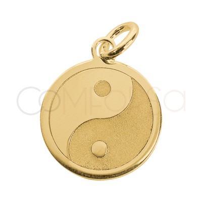 Colgante ying yang 12mm