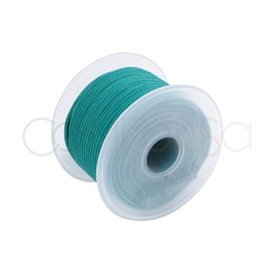 Elastico verde scuro 2 mm