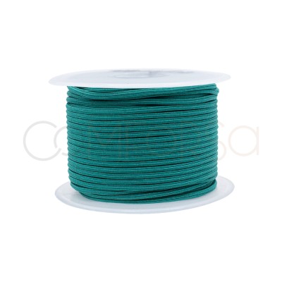 Elastico verde scuro 2 mm