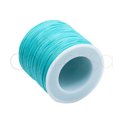 Nylon intrecciato verde acqua 0,8 mm