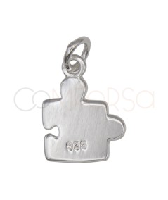 Ciondolo puzzle dell’amore 10 x 12 mm argento 925