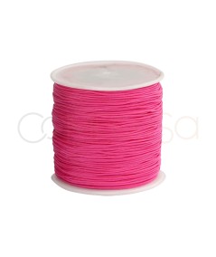 Nylon trenzado rosa fuerte 0.8 mm