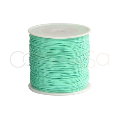 Nylon intrecciato verde menta 0,8 mm