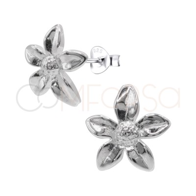Orecchini fiore 10 mm...