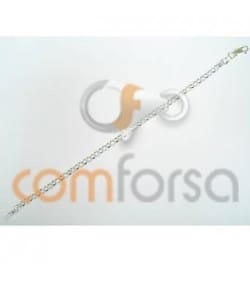 Pulseiras elo português 4x3mm 18cm