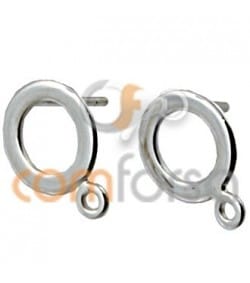 brinco circular com argola