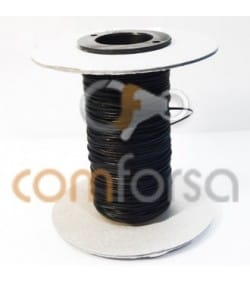 Couro preto 1 mm qualidade premium