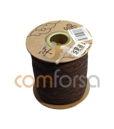 Nylon trançado marróm 1mm