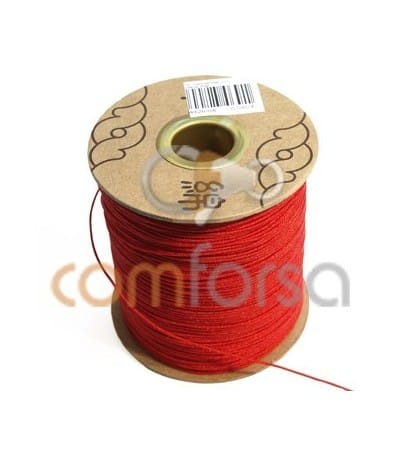 Nylon trançado Vermelho 1mm