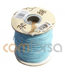 Nylon trançado celeste 1 mm